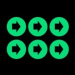 Night Signs - Luminous Disk Arrow Signs